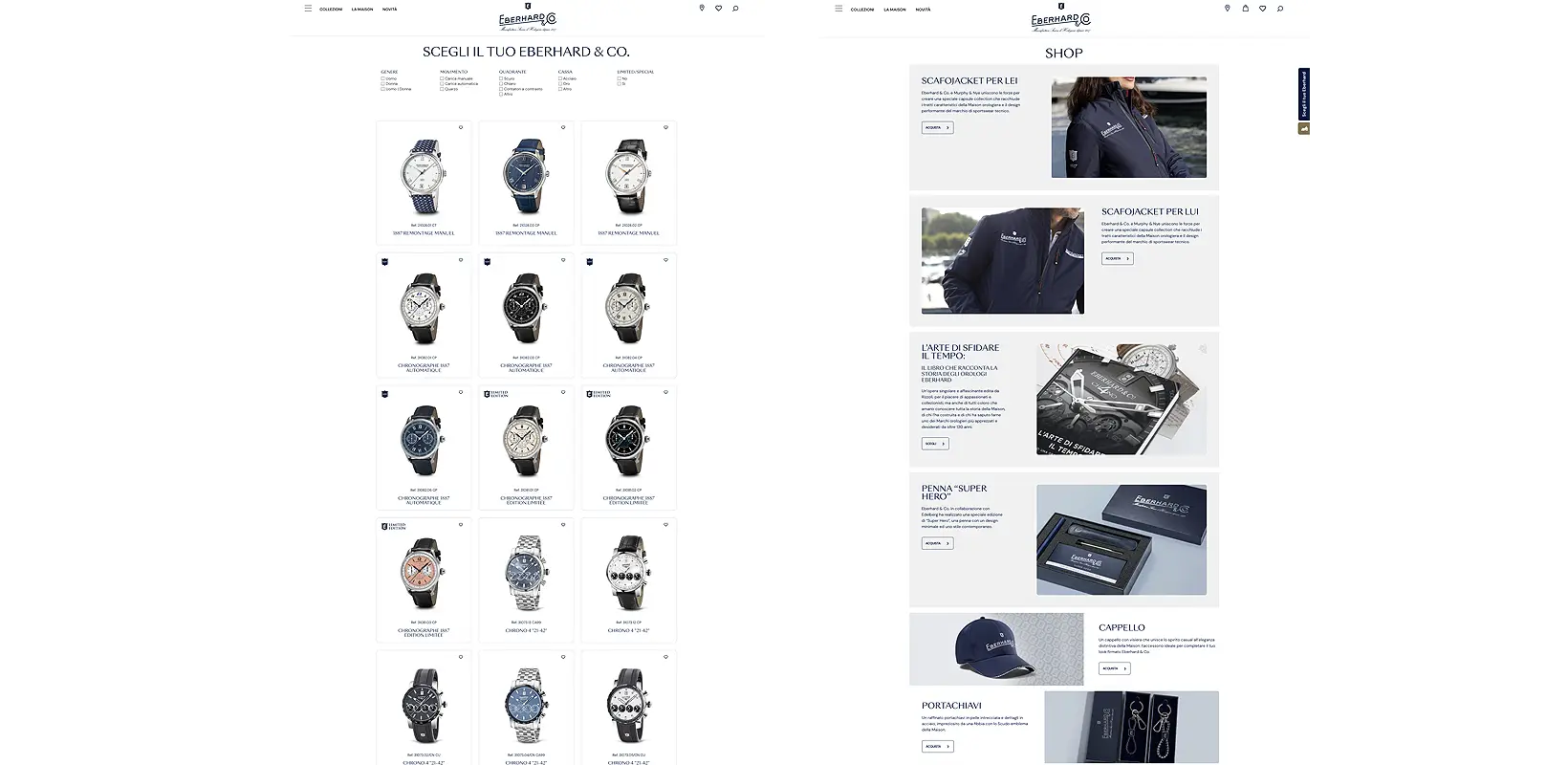 Eberhard & Co. — dettaglio del progetto 2